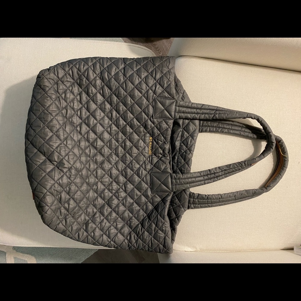 MZ Wallace medium metro tote in gray